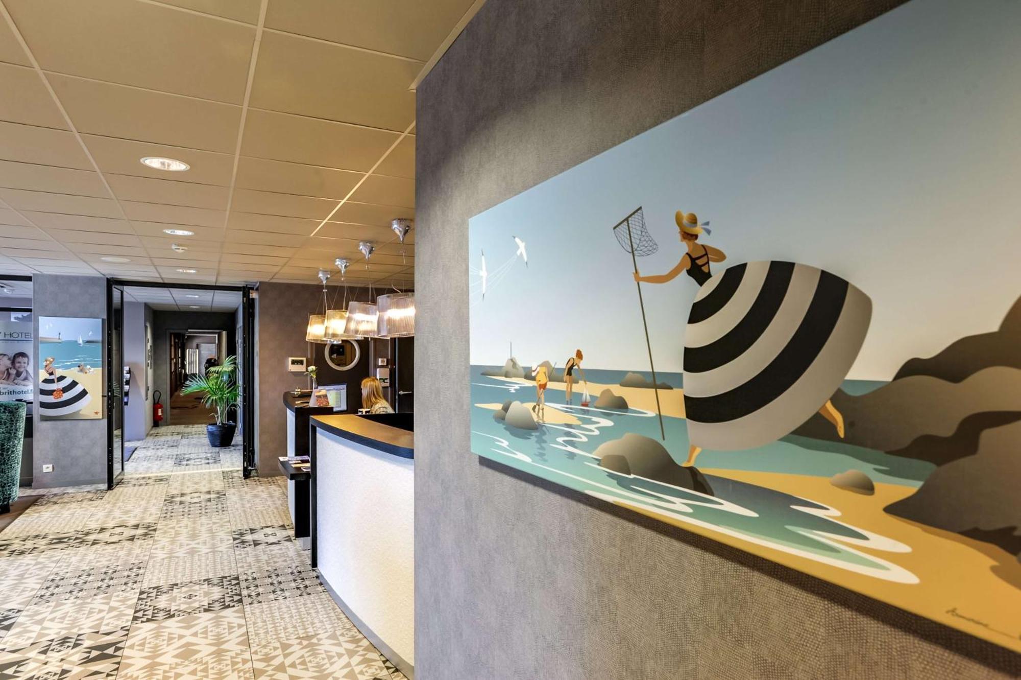 Brit Hotel Le Galion & Spa Binic Kültér fotó