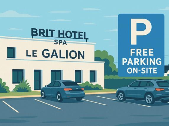 Brit Hotel Le Galion & Spa Binic Kültér fotó
